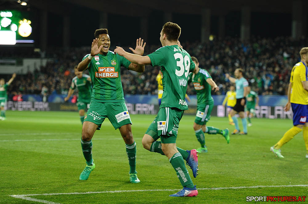 SKN St. Pölten - Rapid Wien 16.12.2017 - Sportpictures.at