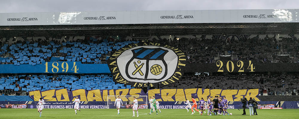 Fußball, Bundesliga Österreich, 05.10.2024,Wien, Generali Arena, Austria Wien - Grazer AK.Soccer, Bundesliga, Generali Arena, Austria Wien - GAK