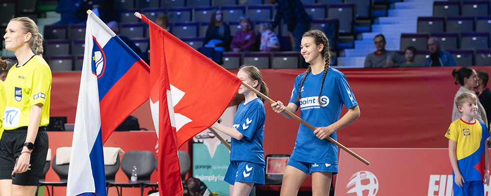 Schweiz Frauen – Slowenien Frauen 07.12.2024, Frauen Handball EM, Stadthalle Wien, Switzerland - Slovenia, European Championship