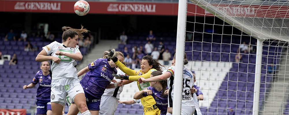 Fußball, Frauen Bundesliga, Österreich, Austria Wien Frauen - Sturm Graz Frauen. Soccer, Women's Bundesliga, Austria Wien Frauen - Sturm Graz Women