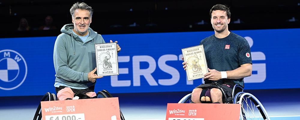 Tennis, Erste Bank Open, 25.10.2025 ,Wien, Stadthalle Wien, Vienna, Austria, ATP, 500, Players, Montag, Day 6, Wheelchair