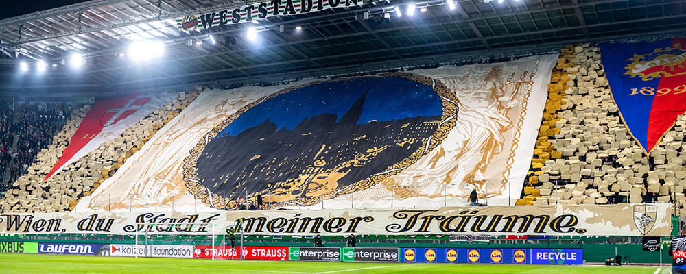 Fotos, Fußball, UEFA Conference League, Österreich, Wien, Allianz Stadion, Rapid - Universitatea Craiova. Photos, Soccer, Bundesliga, Austria, Vienna,