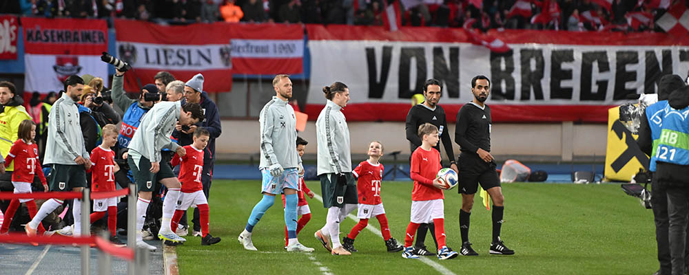 Fotos Fußball, Fußball, UEFA WM-Qualifikation, Wien, Ernst-Happel-Stadion, Austria - Ghana, 27.03,2026, Vienna, Österreich