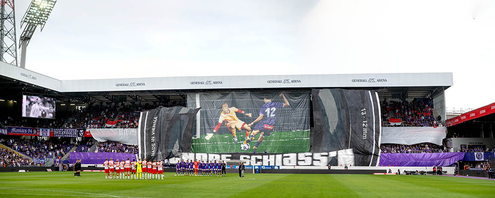 Fußball, Bundesliga Österreich, Generali Arena, Austria Wien - Red Bull Salzburg. Soccer, Bundesliga Austria, Generali Arena, Austria Wien - RB Salzburg