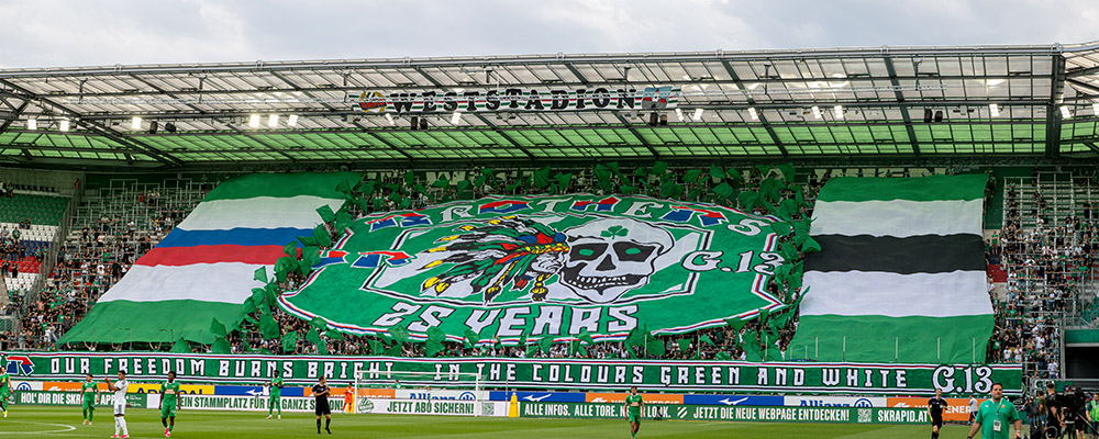 Fotos, Fußball, Bundesliga, Österreich, Wien, Panathinaikos Athen. Photos, Soccer, Bundesliga, Austria, Vienna, Weststadion